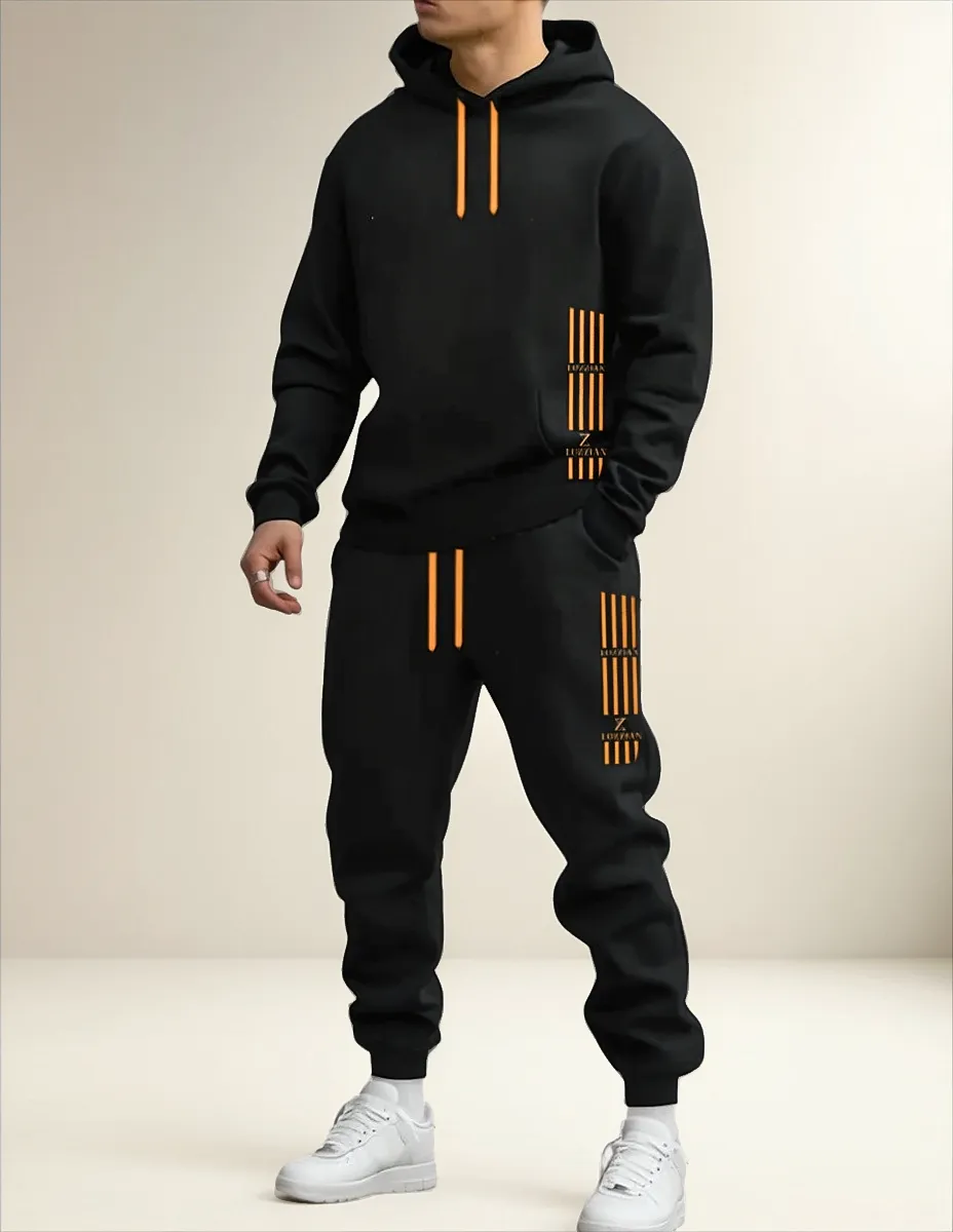 Conjunto De Calça E Blusa Moletom De Frio Marca Luzzian