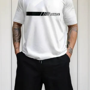 Kit Camiseta E Bermudao Moletom Luzzian Masculino Premium