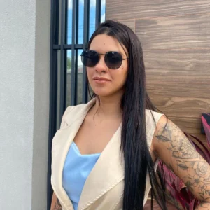 Kit Completo Óculos De Sol Hexagonal Feminino Luzzian Praia