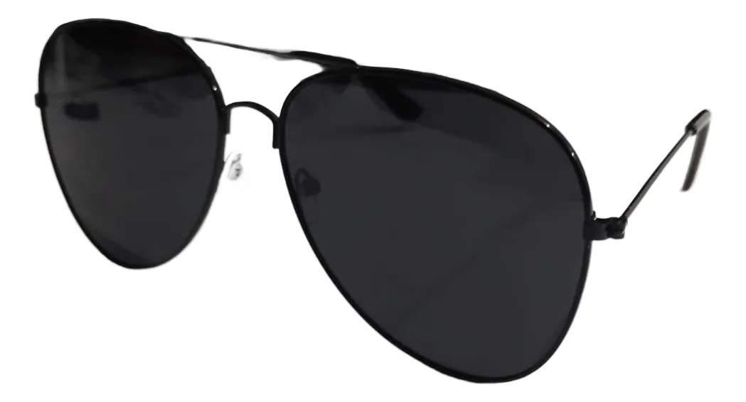 Kit Óculos De Sol Unissex Aviador Marca Luzzian Original - Imagem 2